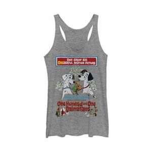 Disney Tank Top Juniors Size M Vintage Poster Graphic  Cotton Sleeveless w3214